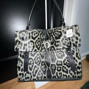 YSL Yves Saint Laurent Muse Two Leopard bag $2099